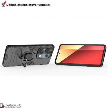 Sustiprintas dėklas 4in1 - juodas (Xiaomi Redmi Note 13 Pro 4G/Note 14S/Poco M6 Pro 4G) Sustiprintas dėklas 4in1 - juodas (Xiaomi Redmi Note 13 Pro 4G/Note 14S/Poco M6 Pro 4G)